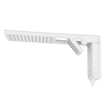 Chuveiro Elétrico Eletrônico 220V 6800w Branco Quadrado Acqua Duo Ultra Lorenzetti