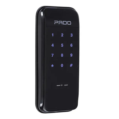 Fechadura Eletrônica Pado FDS-10 Preta de Sobrepor com Senha