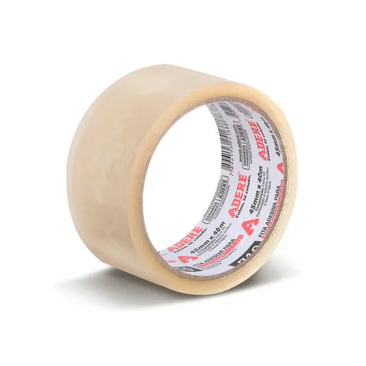 Fita Empacotamento Transparente 45mm X 40m Adere