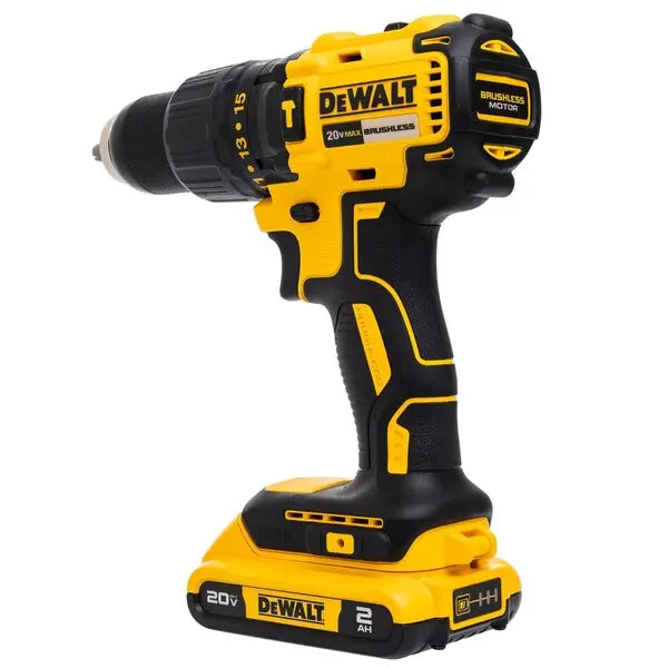Furadeira e Parafusadeira de Impacto Dewalt DCD7781D2-BR a Bateria 20V Brushless 1/2" com Maleta Carregador e 2 Baterias
