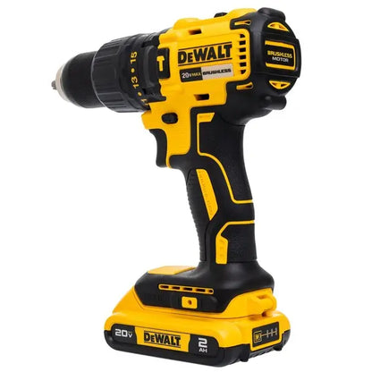Furadeira e Parafusadeira de Impacto Dewalt DCD7781D2-BR a Bateria 20V Brushless 1/2" com Maleta Carregador e 2 Baterias