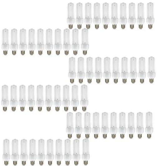 Lampada Fluorescente 15w Kit 60 Uni 220v Iluminaçao Branco Frio Luz Decoraçao Ambiente Casa
