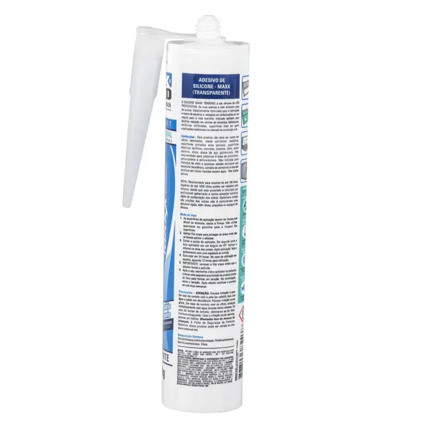 Silicone Acético para Aquário Transparente Tubo 280g Tekbond