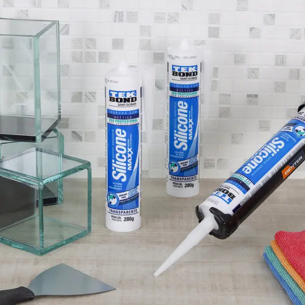 Silicone Acético para Aquário Transparente Tubo 280g Tekbond